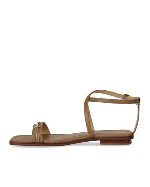 Sandalo Flat Lena di Michael Kors in Brown