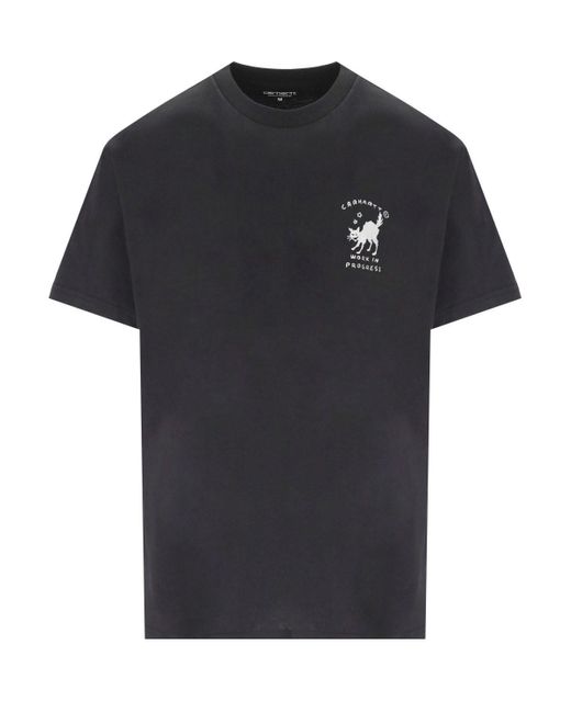 T-shirt s/s icons nera di Carhartt in Black da Uomo