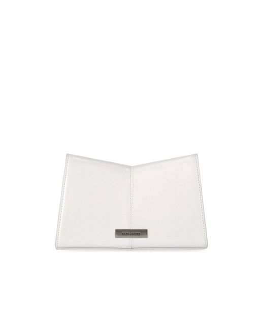 Marc Jacobs White The St. Marc Clutch