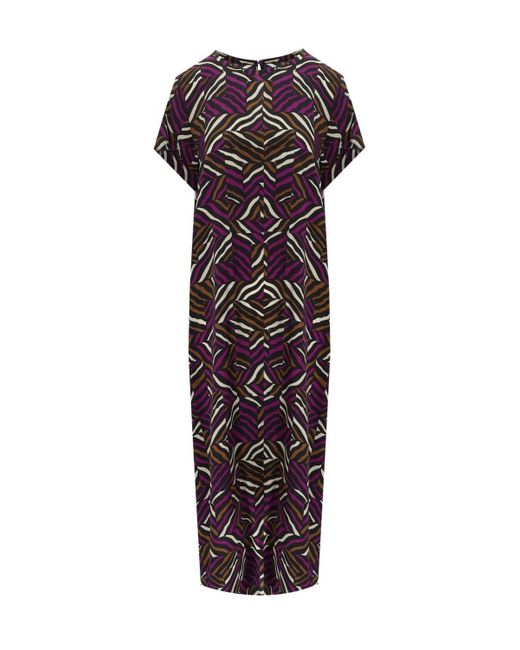 Weekend by Maxmara Purple Orchis Dress