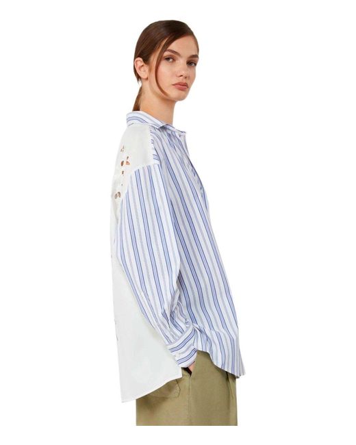 Weekend by Maxmara Blue Tessile Shirt