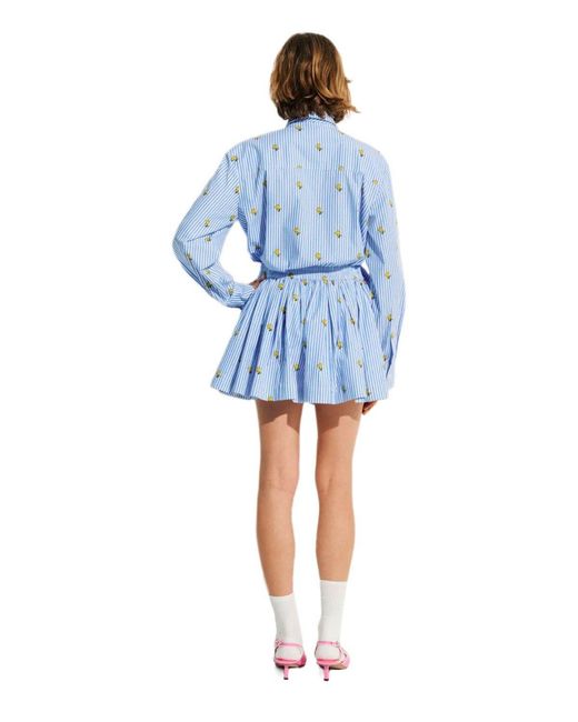 Essentiel Antwerp Blue Jinus Shorts