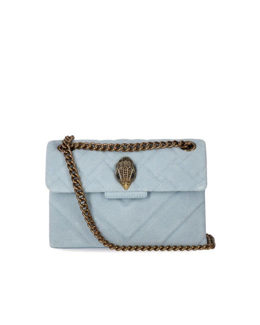 Kurt Geiger Blue Kensington Crossbody Bag