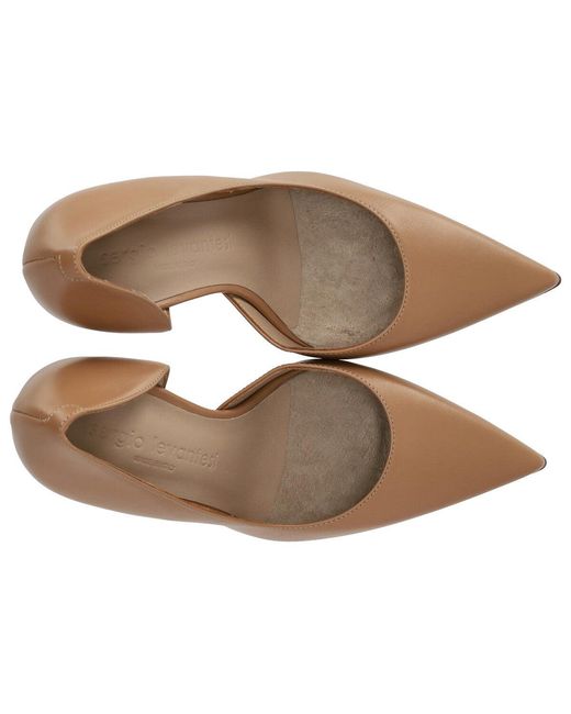 Sergio Levantesi Brown Mila Pump