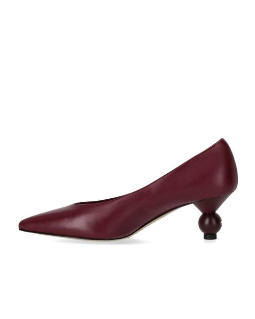Weekend by Maxmara Purple Renza Burgundy Pump