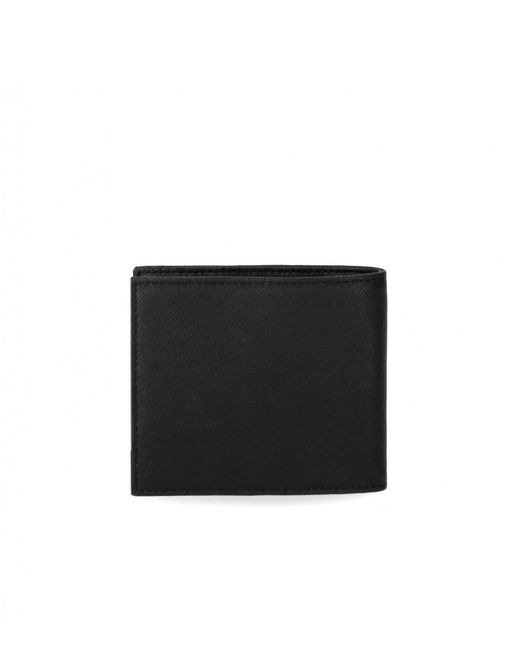 Emporio Armani Black Wallet With Logo for men