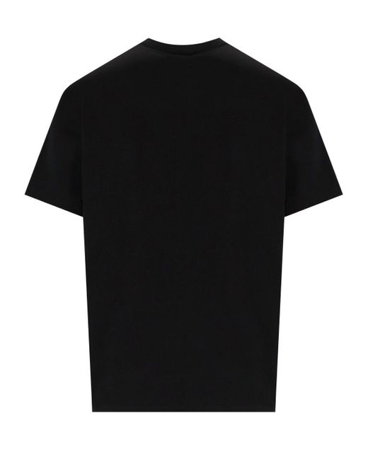 DSquared² Dsq2 Loose Fit Black T-shirt for men