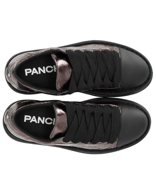 Pànchic Black P89 Cracklé Sneaker