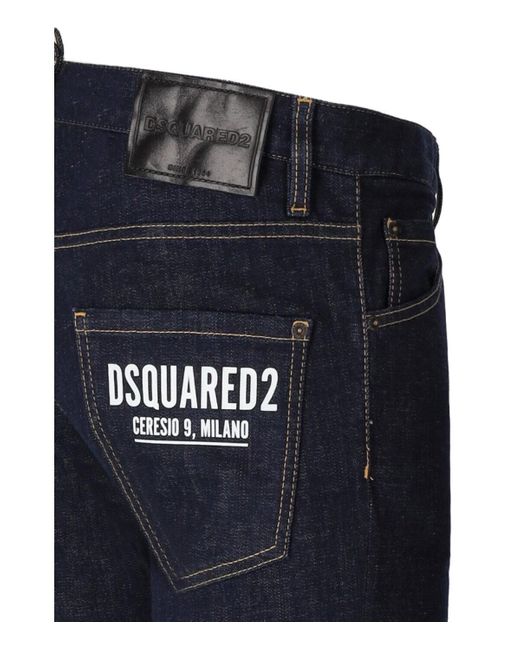 DSquared² Blue Cool Guy Dark Jeans for men
