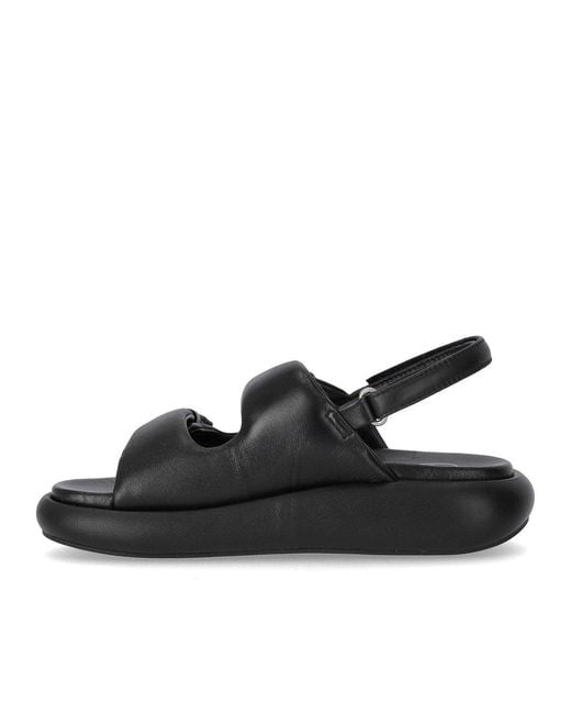 Ash Black Vinci Platform Sandal