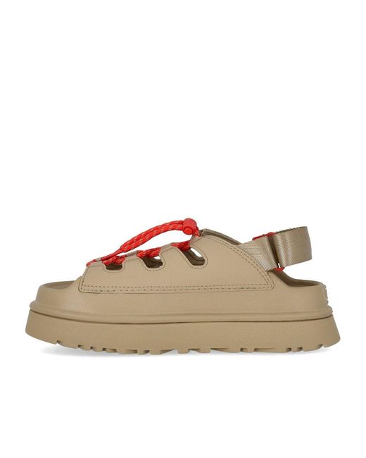 Ugg Brown Goldenglow Toggle Mustard Seed Sandal