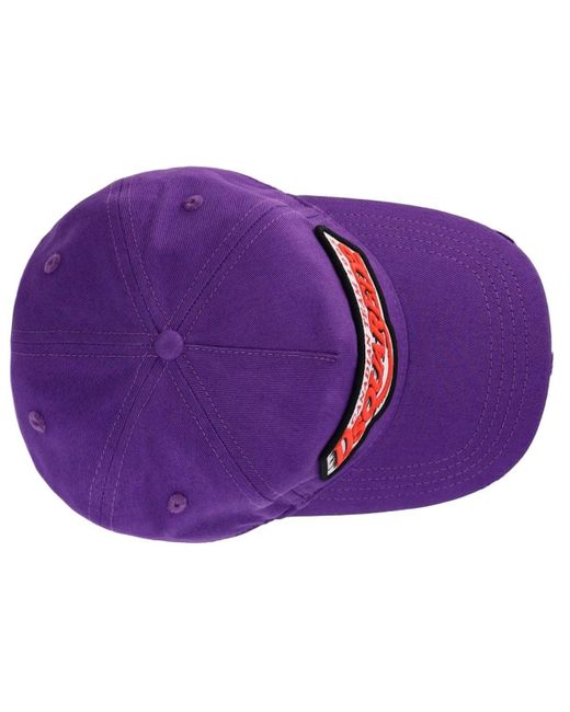 DSquared² Basket E Baseball Cap in het Purple voor heren
