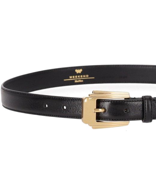 Weekend by Maxmara Black Unghia Schwarzer Gürtel