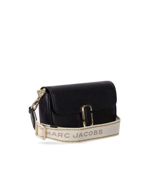 Marc Jacobs The J Marc Mini Crossbody Tas in het Black