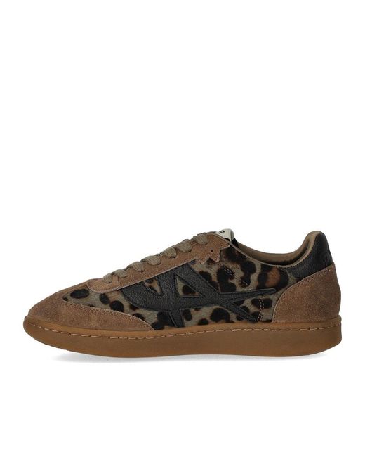 Ash Brown Sunset Animal Print Sneaker