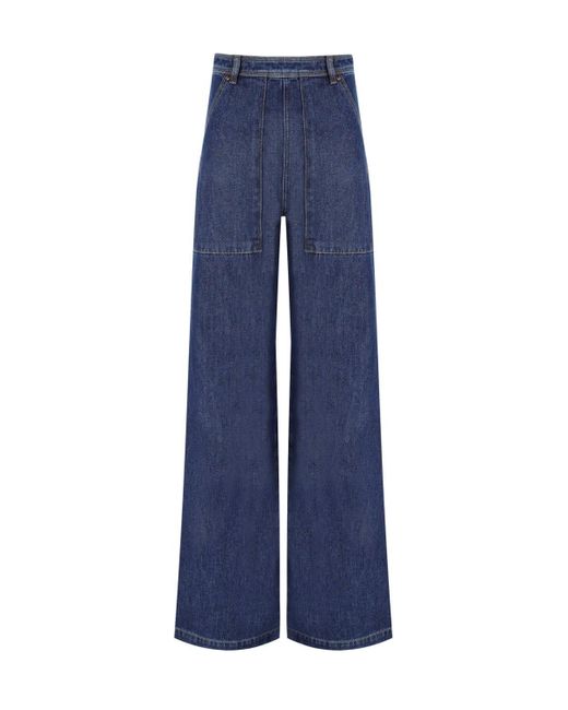 Jeans a palazzo patroni di Weekend by Maxmara in Blue
