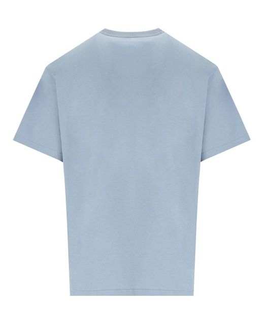 Carhartt S/s madison hellblaues t-shirt in Blue für Herren