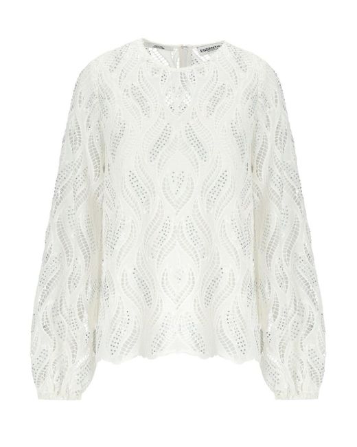 Essentiel Antwerp Hanover Te Blouse in het White