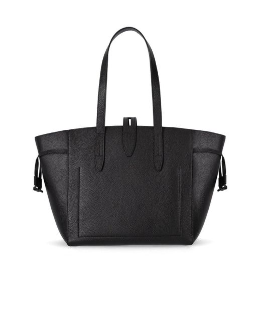 Furla Net M Black Shopping Bag