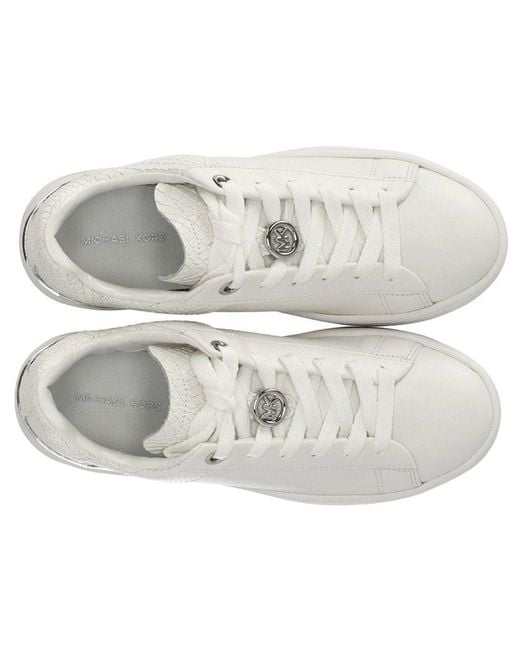 Michael Kors White Dottie Optic Sneaker