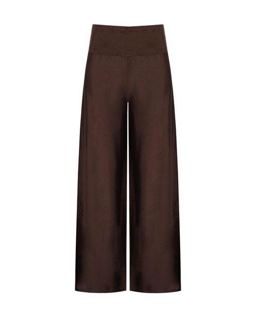 PAHIESA FORMENTERA Brown Trousers