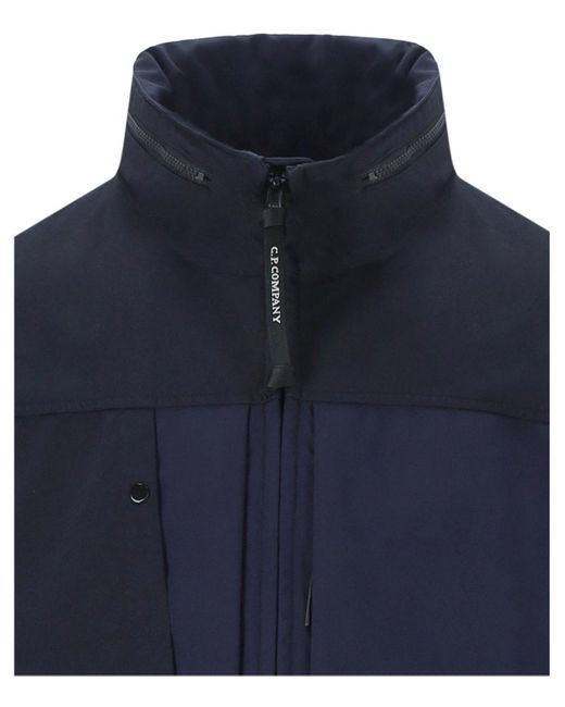 C P Company Blue Gd Shell Jacket for men