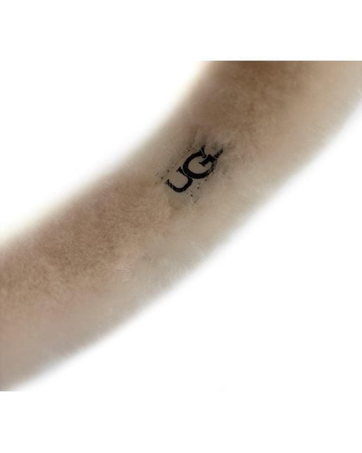 Ugg White Tasman Chestnut Ohrenschützer