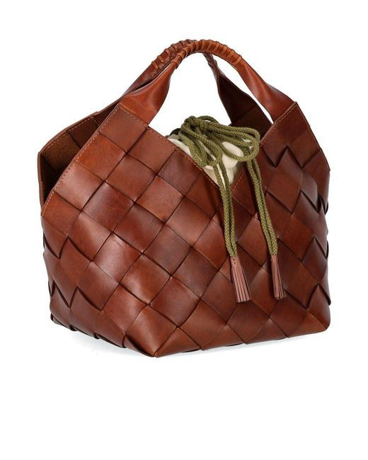 Dragon Diffusion Brown Botteghe Handbag