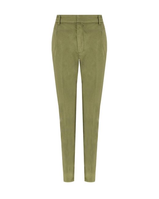 Cruna Green Deva Sage Trousers