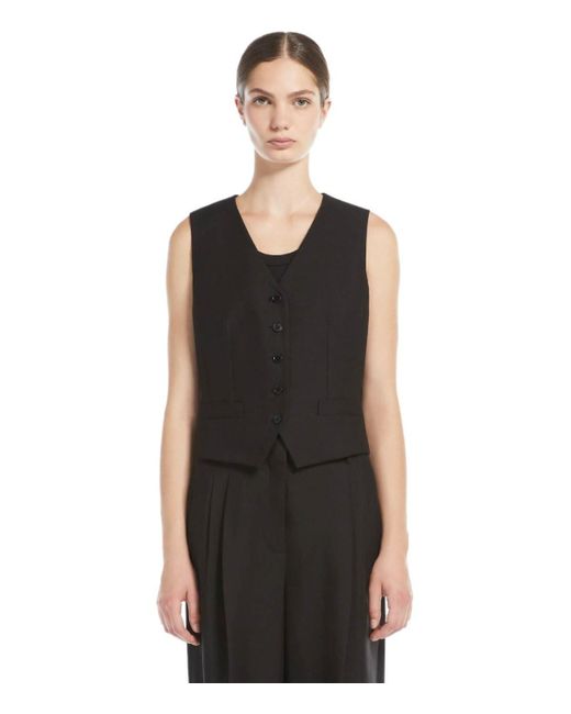 Gilet Pace di Weekend by Maxmara in Black