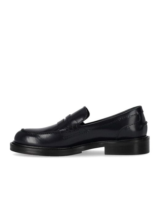 Guglielmo Rotta Black Page Blauer Loafer
