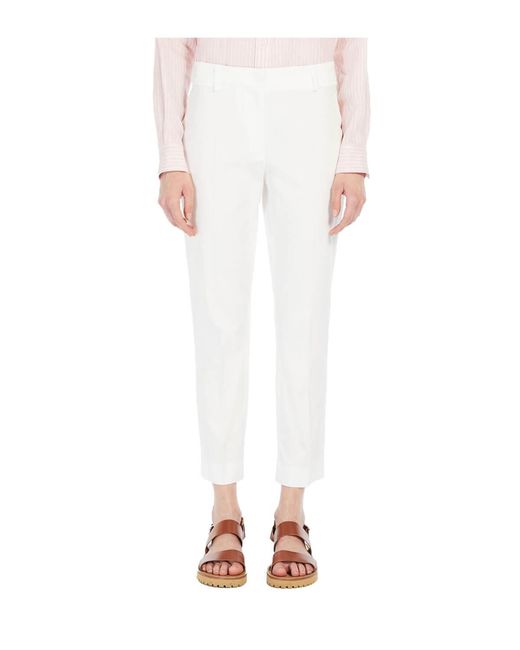 Weekend by Maxmara White Cecco Trousers