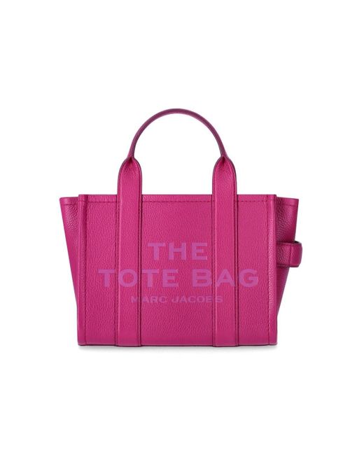 Sac à main the leather small tote lipstick pink Marc Jacobs