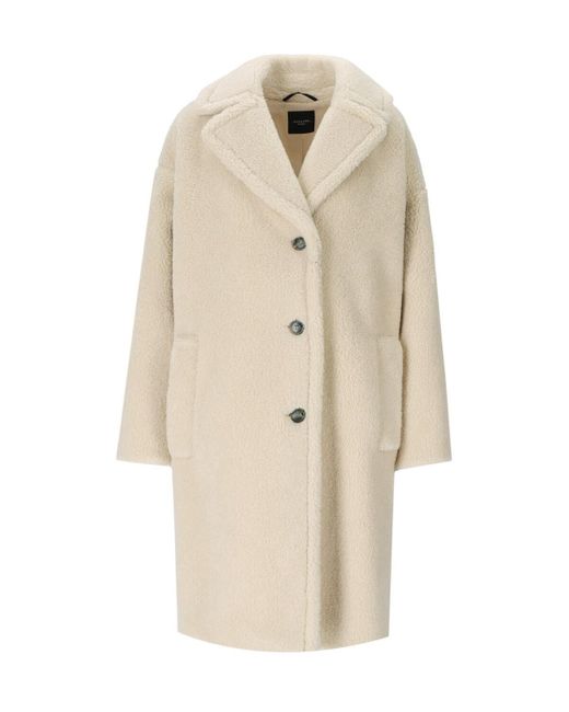 Cappotto teddy veber di Weekend by Maxmara in Natural