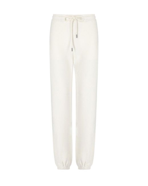 Max Mara White Levico Pants