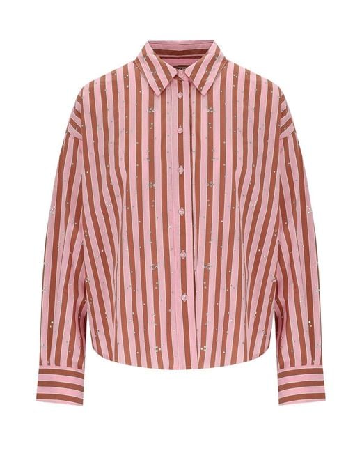Essentiel Antwerp Red Jelief Shirt