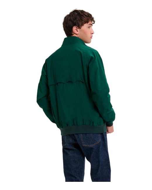 Baracuta Green G9 Harrington Racing Bomber Jacket for men