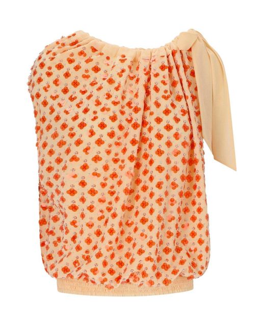 Essentiel Antwerp Orange Jocelyn Top