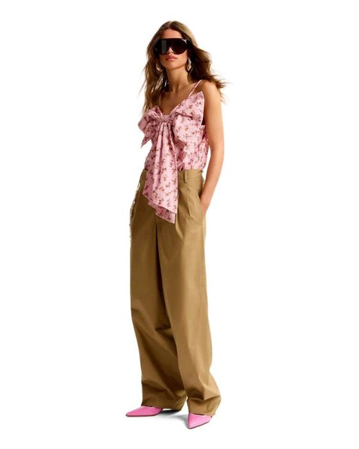 Essentiel Antwerp Natural Jesuis Barrel Fit Pants