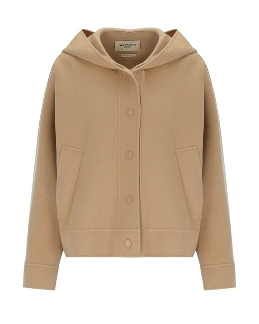 Weekend by Maxmara Natural Ridente Hooded Jacket