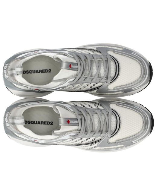 DSquared² White Dash Sneaker for men