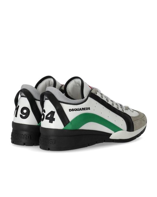 Baskets legendary blanc vert DSquared² pour homme en coloris Green