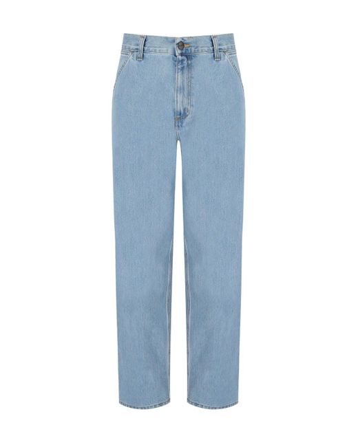 Carhartt Single Knee Blue Stone Bleached Jeans voor heren