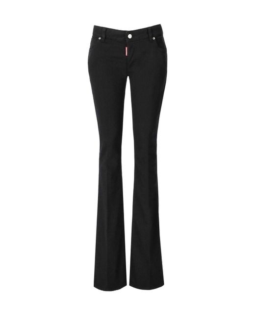 DSquared² Black TWIGGY Flare Jeans