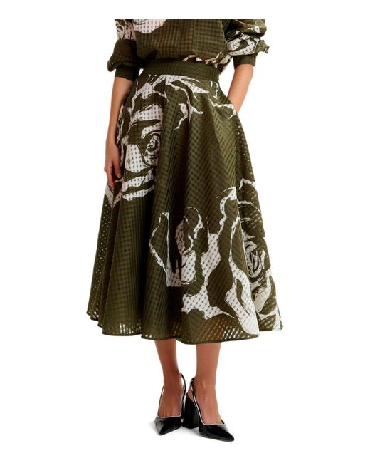 Essentiel Antwerp Green Jango Skirt