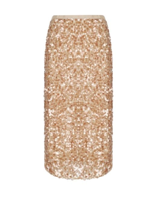 Weekend by Maxmara Natural Occhio Midi Skirt