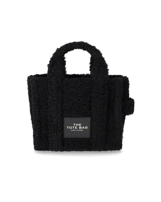 Marc Jacobs Mini Traveler Teddy Tote Bag Black