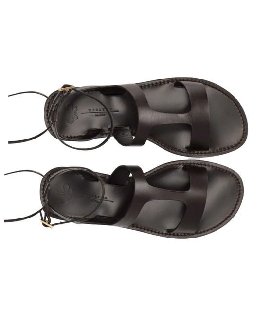 Weekend by Maxmara Black Lemma e flache sandale