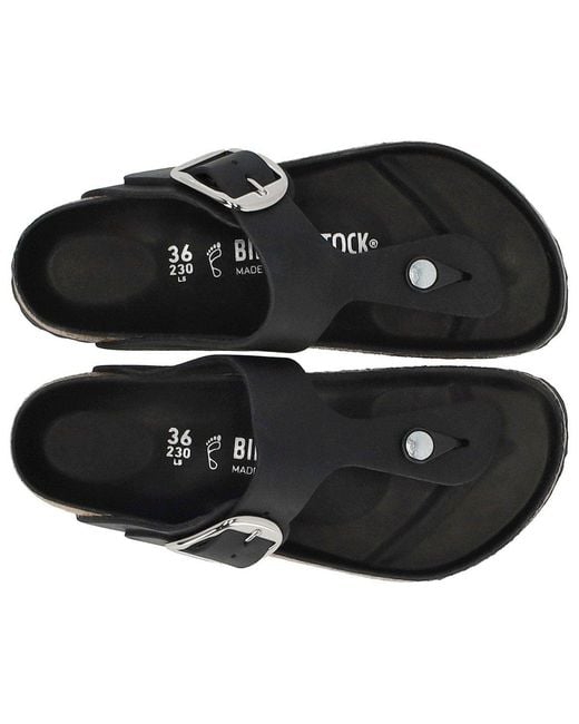 Birkenstock Brown Gizeh Big Buckle Thong Sandal