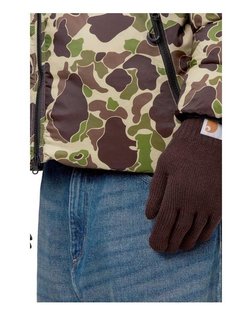 Carhartt Black Watch Palisander Gloves for men